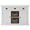 White, variant on Beaumont Lane 2 Basket Buffet in Pure White and Black
