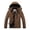 Brown, variant on Ski Jacket Warm Winter SnowCoat Water-proof Mountain Windbreaker Snowboarding Jacket for Hiking Traval Men's Casual Velvet Thickened Windproof Cycling Warm Cotton Jacket Jacket For Men
