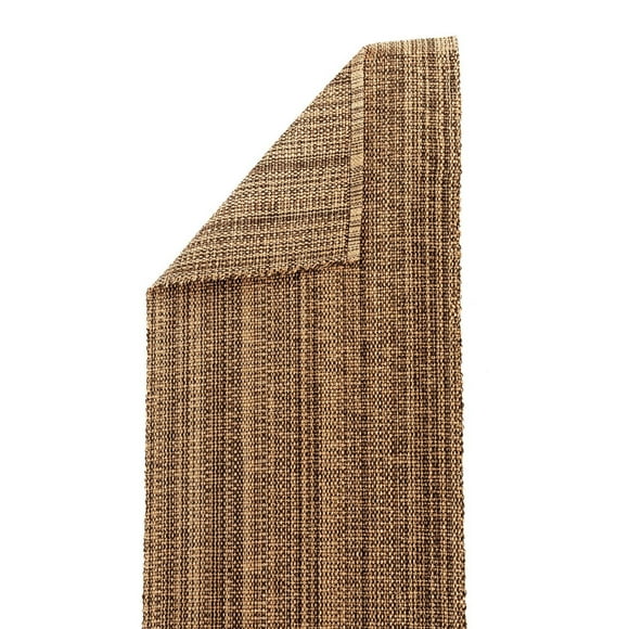 Chemin de table en coton classique décontracté Fabstyles, chemin de table tissé lavable pour salle à manger, cuisine, café et table de patio