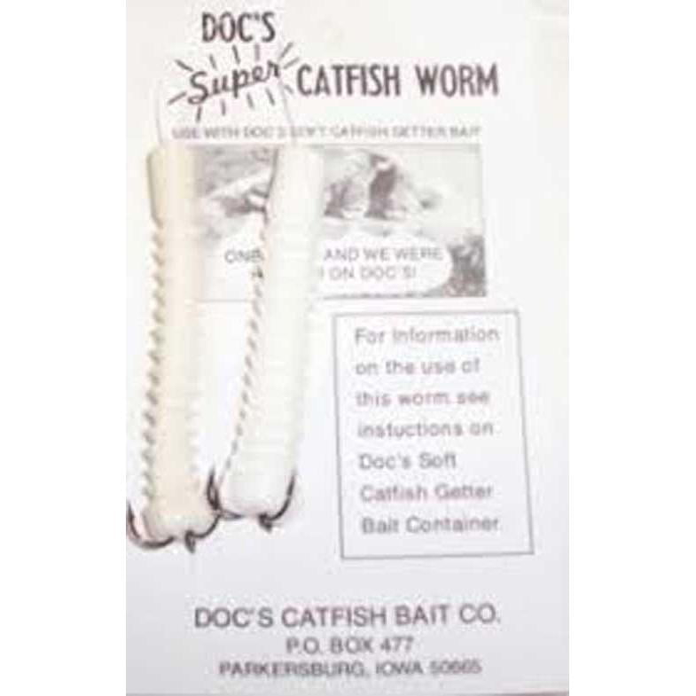 DOCS Super Catfish DIP Worm 2 Packs
