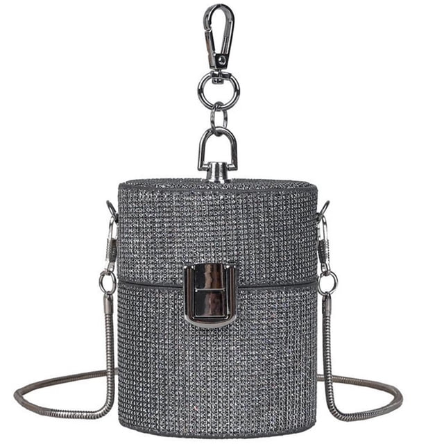 1 unid mini bolsa de cadena bolsa de lápiz labial bolsa pequeña bandolera mini bolso de hombro