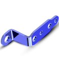 thumbnail image 1 of Soporte de montaje para faros delanteros azul, soporte universal para espejo retrovisor de motocicleta de aleación de aluminio Soporte de montaje para faros delanteros de motocicleta, 1 of 5