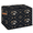 Multicolor 1, variant on CURLYOOT Boho Dog Paw Print Storage Bin With Zipper Lid, Foldable Clothes Organizer Lidded Storage Baskets, Rectangular Box Closet Shelf Organizer for Bedroom Living Room