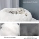 thumbnail image 2 of Soft Plush Round Pet Bed Cat Soft Bed Cat Bed for Cats Small Dogs, 2 of 5