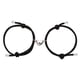 thumbnail image 3 of Pareja pulsera encanto magnético colgante cuerda trenzada pulsera con campanas magnéticas promesa de amor eterno encanto 1 par mujeres hombres Vhermosa 13*15*1cm, 3 of 4