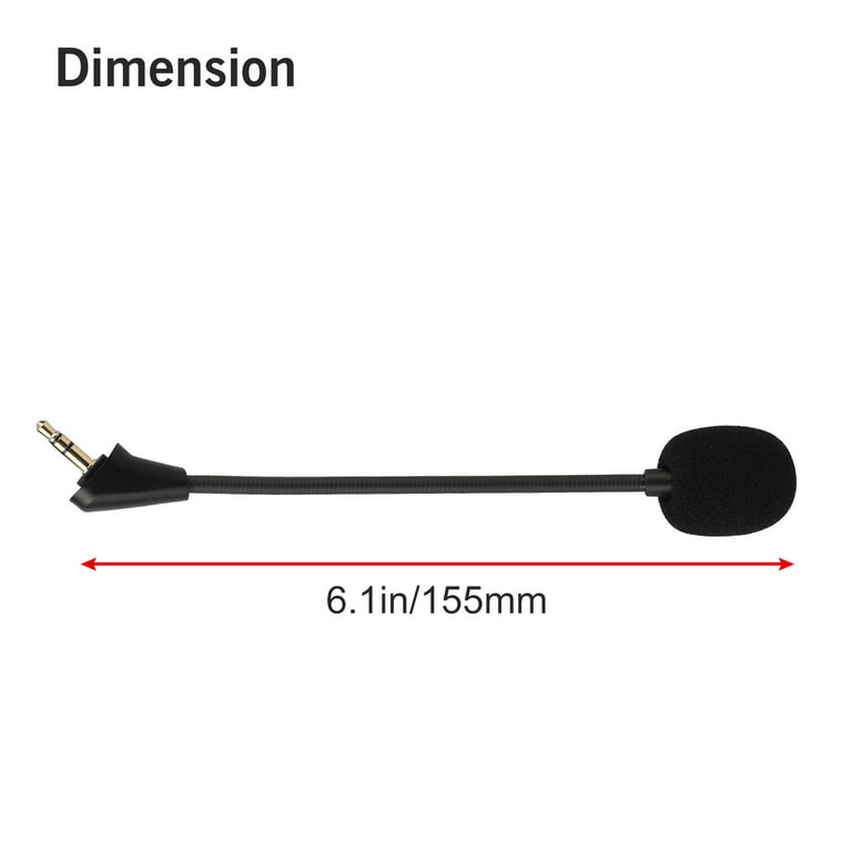  Replacement 3.5mm Microphone for Kingston HyperX Cloud