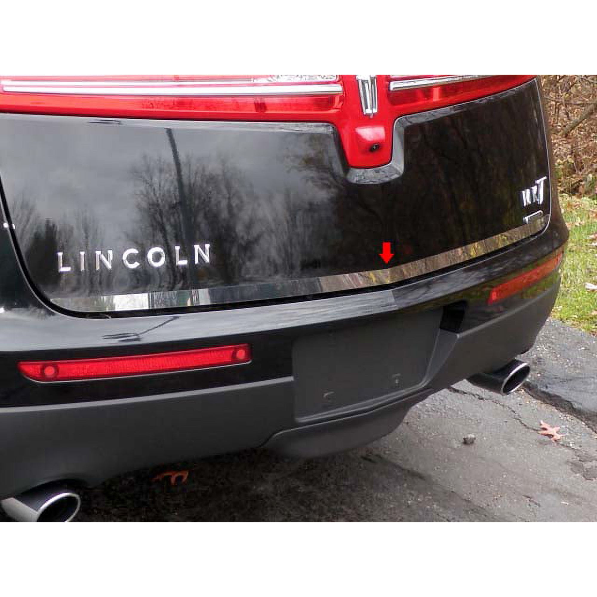 Stainless Steel Rear Deck Accent 1Pc Fits 2010-2020 Lincoln MKT RD50670 QAA
