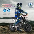 thumbnail image 4 of HOVERHEART DB02 50 cc 2 Stroke Gas Powered Mini Bike Speed 20 mph, Multicolor, 4 of 6