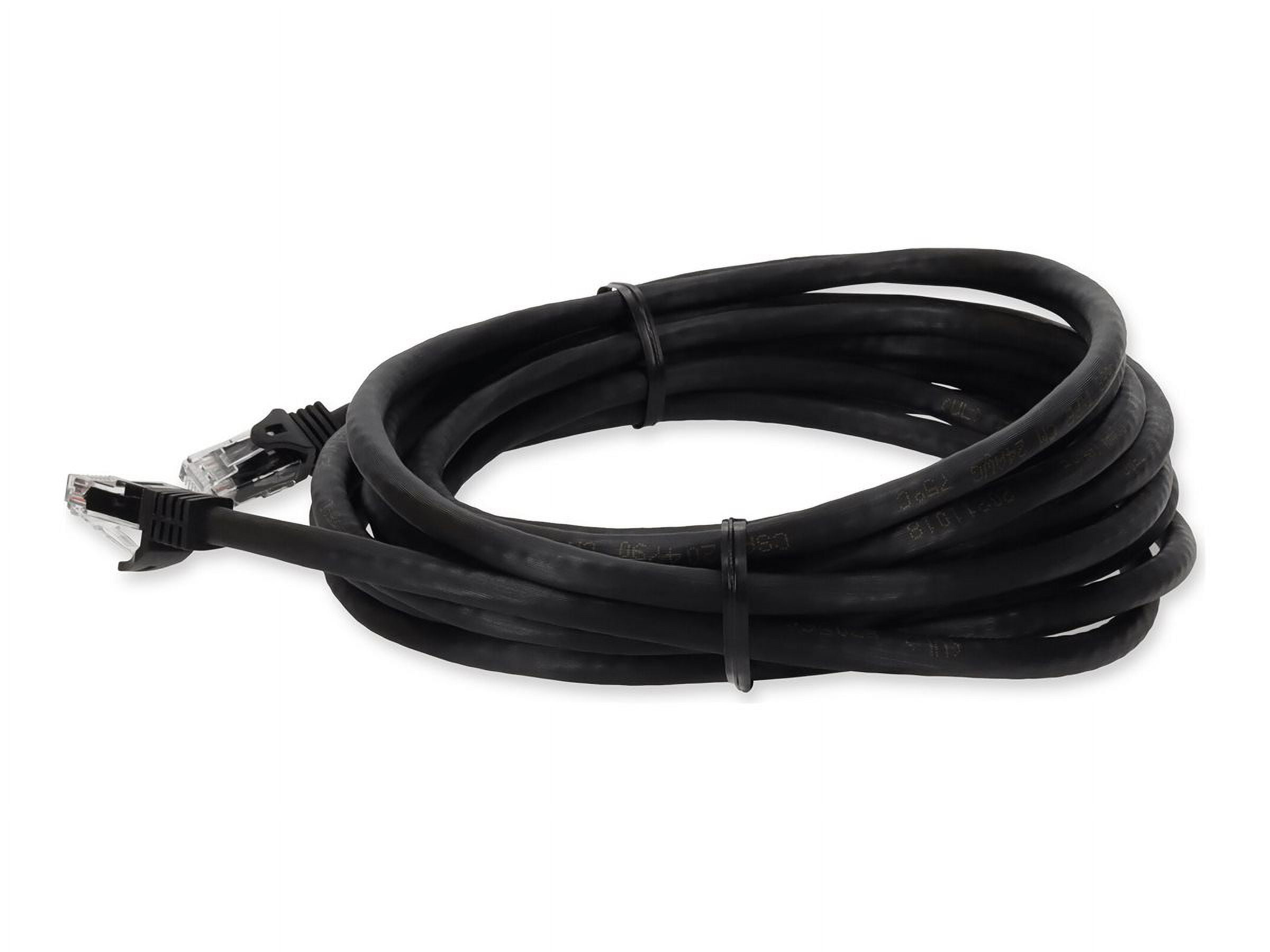 AddOn ADD20FCAT6ABK Cat6A Ethernet Patch Cable - 20' Black