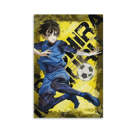 Anime Poster Meguru Bachira Print Photo Art Painting Canvas Poster Home Decorative Bedroom Modern Decor Posters Gifts 12x18inch(30x45cm)