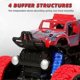 thumbnail image 5 of Inertia Four Wheel Drive Off Road Vehicle Mini 360 Spins Friction Truck Plastic Crashworthiness Model Toy Children Birthday Gift 2025, 5 of 5