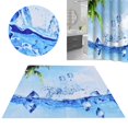 thumbnail image 4 of Cortina Fresca De Verano, Hermosa, Práctica, Duradera, Elástica, Cortina De Ba?o Impermeable Para El Hogar Para Ba?eras, Duchas Para Ba?o Para Decoración De Ba?o Familiar ANGGREK Ocean Broad Surfboard Fins, 4 of 8