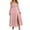 Pink, variant on Ahabrexf Off-the-Shoulder Long Sleeve Solid Mini Dress for Women Summer Casual Party