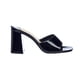 thumbnail image 2 of Sandalias Con Tacón Para Mujer Charol Negro Casual negro 23 Incógnita 040D2L, 2 of 7