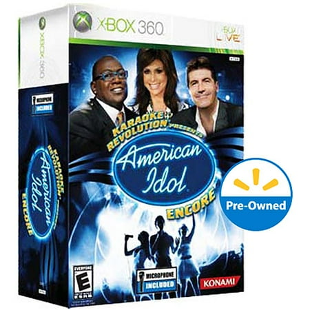 Karaoke Revolution Presents: American Idol Encore - Bundle (Xbox 360) - Pre-Owned