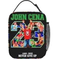 thumbnail image 7 of John Cena Lunch Bag Portable Insulated Lunch Box Large Capacity Tote Bag Zipper Net Pocket 10 L X 4 W X 8 H inches, 7 of 7