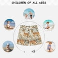 thumbnail image 6 of FORMRS Boys Swim Trunks Quick Dry Mesh Liner Boardshorts Sizes XS-XL, Deer Pattern, 6 of 7