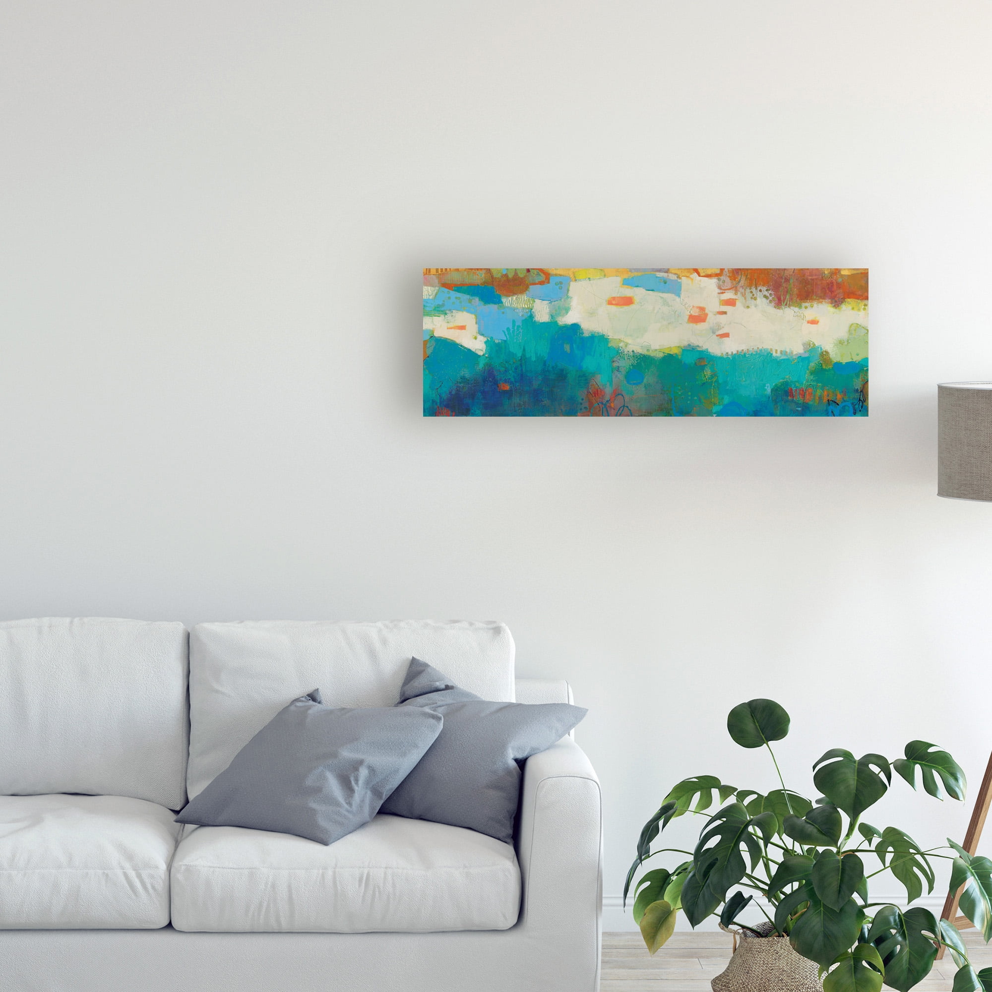 Trademark Fine Art 'Elysium I' Canvas Art by Sue Jachimiec