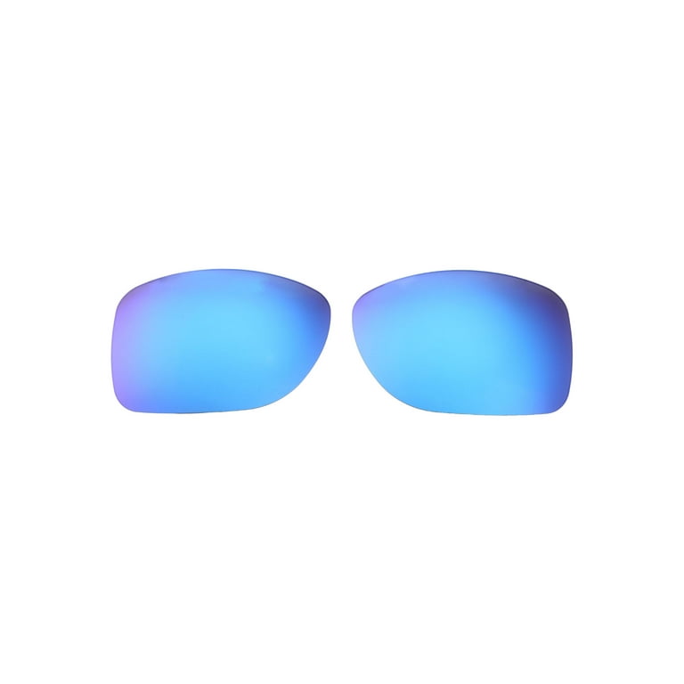 Walleva Ice Blue Polarized Replacement Lenses for Oakley Gauge 8 L Sunglasses