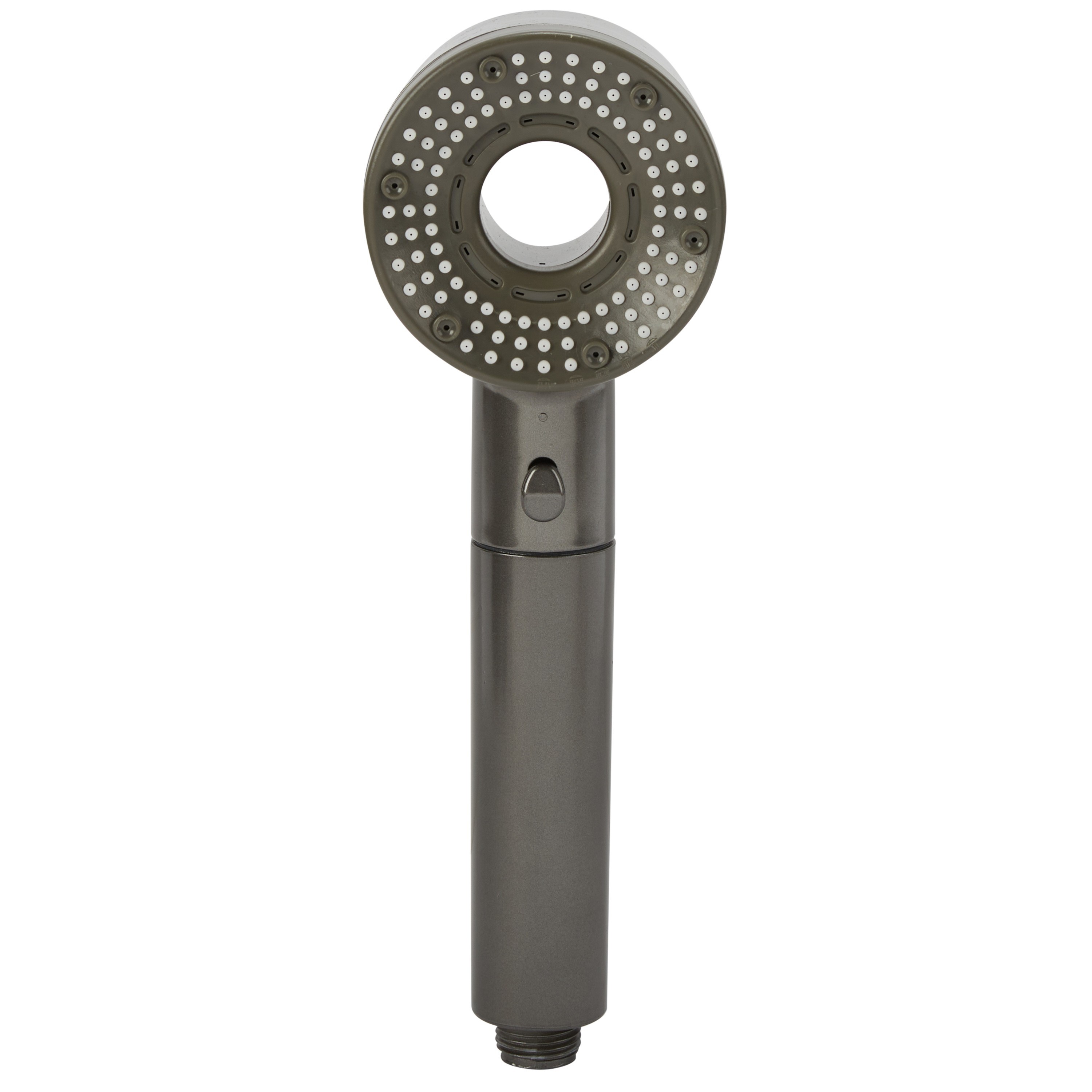 Bath Bliss 6 Function Monsoon Filtering Shower Head in Grey