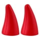 thumbnail image 4 of ColoMX 2 piezas Auto Elasticity 3D Devil Horns Sticker Bumper Decor Dispositivo anticolisión, 4 of 7