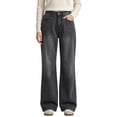 thumbnail image 2 of Yotami Mid Rise Baggy Jeans, 29", 31", 33" Inseams, Women's and Women's Plus Sizes 00-24W, 2 of 5