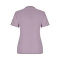 thumbnail image 6 of Htigea Womens Summer Casual Short Sleeve V Neck Ribbed T Shirts Loose Fit Knit Tunic Dressy Tops Today Deals Purple,L, 6 of 6