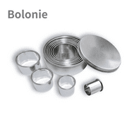 Cookie Cutters, 11 PCS Bolonie Round Cookie Biscuit Cutter Set, Ring Circle Stainless Steel Metal Cookie Cutter For Dough Pastry Biscuits Muffins Fondant Donut