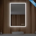 thumbnail image 3 of Blossom Beta 24" LED Bathroom Mirror w/ Lights | Anti-fog | Dimmable LED Mirror | Smart Touch Memo, 3 of 4