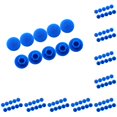 thumbnail image 2 of Advancent 10 piezas de tornillos hexagonales para bicicleta, tapas de rosca, juego de tornillos prácticos antipolvo de plástico profesional, M5,azul 10Conjunto, 2 of 6