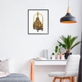 thumbnail image 3 of Stupell Industries Eclectic Glam Hotel Luggage Black Framed Giclee Art, 11 x 14, by Ziwei Li, 3 of 8
