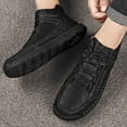 thumbnail image 5 of Mens Casual Shoes Summer Breathable Sneakers Loafers Walking Shoes Hand Made Lace-Up Leather Dress Flats Shoes for Driving Business Working Office, 5 of 5