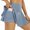 Light blue, variant on Women Tennis Skirt Athletic Golf Skorts Skirt Sport Workout Pleated Skirt Skorts