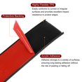 thumbnail image 3 of Uxcell 40mm x 3000mm Flexible TPE Self Adhesive U-Shape Veneer Edging Edge Banding Black, 3 of 7