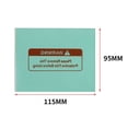thumbnail image 1 of Lefu Pack of 5 Argon Arc Welding PC Protective Film Welding Helmet Anti-spatter Lens, 1 of 9