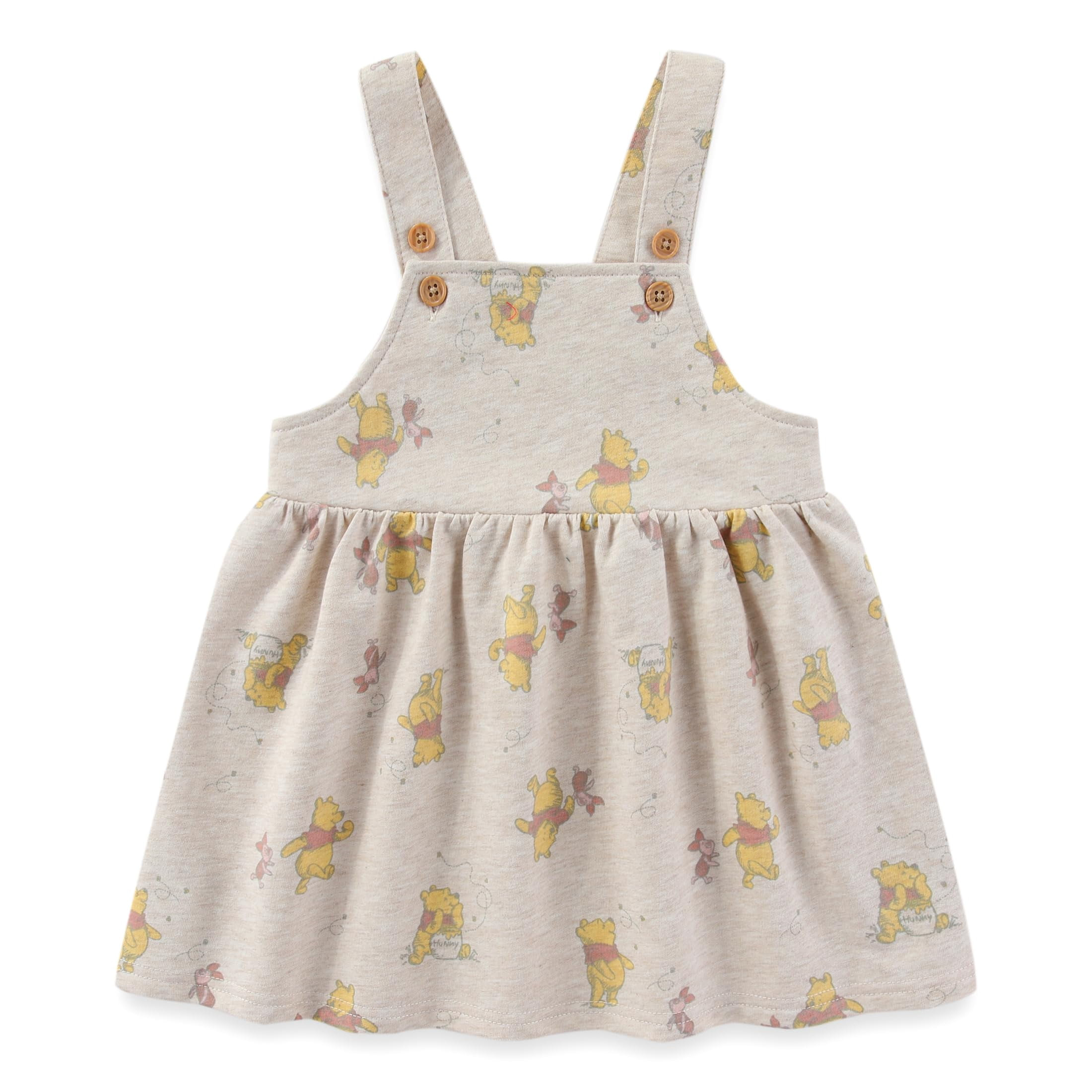 Disney Winnie the Pooh Jumper Dress with Shirt (Baby Girls), 2 Piece Set, Sizes 12M-24M