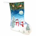 thumbnail image 1 of Calcetín bordado de Navidad personalizado Injueey Deluxe Santa Nordic Xmas Kits de decoración para fiestas cinco, 1 of 4