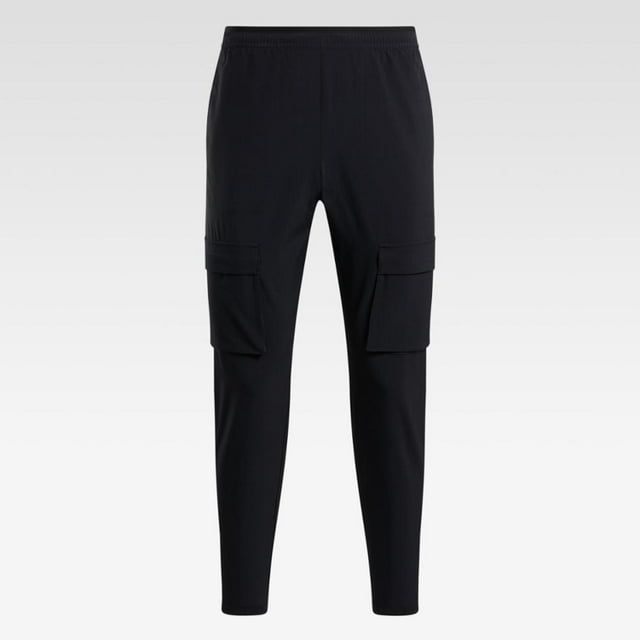 Reebok Apparel Men's Activ Coll Skystretch Woven Cargo Pant Reebok Training App Men Black , S/P Reg US
