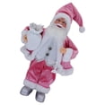 thumbnail image 1 of Muñeco de nieve de Papá Noel Matsuzay Decoración de interior Estatua Rosa 17x30cm, 1 of 6