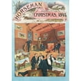 thumbnail image 3 of Anonymous 11x14 Black Modern Framed Museum Art Print Titled - Horseman, Christmas, 1893 (1893), 3 of 5