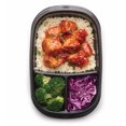 thumbnail image 2 of Rubbermaid TakeAlongs Divided Meal Prep Containers, 1.1 L (4.7 Cup), Black, 8 Pack, 2 of 3