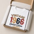thumbnail image 7 of Vintage 1966 Limited Edition Graphic T-Shirt, Unisex Classic Fit Cotton Tee, 7 of 7