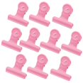 thumbnail image 2 of LOVIVER 10 Paper Clips Binder Clips File Clamps , Shops, Office And Folder Clips - Pink, 2 of 8