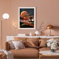 thumbnail image 2 of Resina de diamante redondo de la serie Full Diamond Landscape (E490) Likrtyny Arte deco, 2 of 9