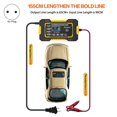 thumbnail image 2 of Cargador Inteligente Totalmente AutomáTico de 12 V, Cargador de BateríA PortáTil de Alta Potencia 6A para Coche y Motocicleta, para Carga de BateríA, Enchufe de la UE, 2 of 5