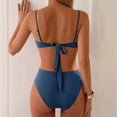 thumbnail image 3 of Gamivast Swim Suits for Women Bikini Sets Push up Two Pieces High Waisted Swimwear High Waisted Bottom Pool Party Retro Bathing Suits Tropical Holiday, 3 of 6