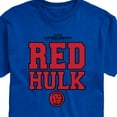 thumbnail image 3 of Marvel Captain America: Brave New World - Red Hulk Collegiate - Men's Short Sleeve Graphic T-Shirt, 3 of 5