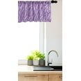 thumbnail image 3 of Ambesonne Floral Window Valance, Lavender and Butterflies, 54" X 18", Violet and White, 3 of 3