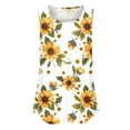 thumbnail image 6 of Jjayotai No Boundaris Summer Sleeveless Scoop Neck Tops, Loose Fit Flowy Floral Tunic Tank Tops for Women, Oversized Tshirts for Women, Womens Hawaiian Shirts Multicolor^ S, 6 of 7