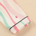 thumbnail image 6 of WOYY Toddler Girls Cotton Long Sleeve Button Down Shirt Pants Sleepwear, Sizes 1-6, 6 of 7